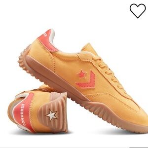 Converse Run Star Orange Sneakers NWT